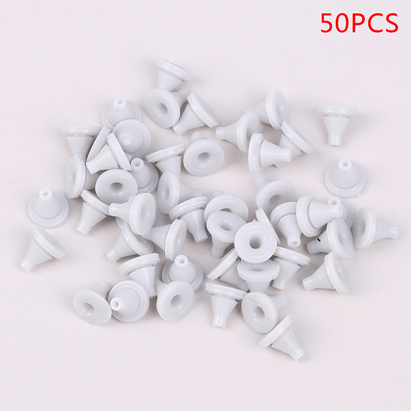 50 stainless steel top spray shower head silicone holes and silicone studs, detachable ultra-thin shower handheld nozzle water outlet