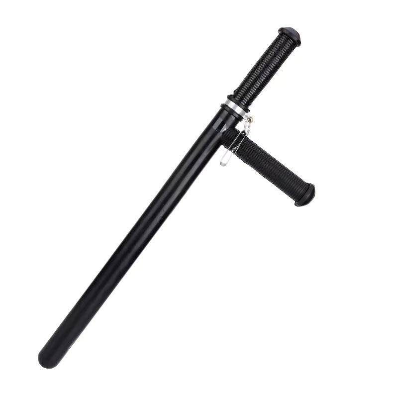 Palos de caucho antidisturbios de guardia antidisturbios de servicio armas de defensa personal palo de seguridad del campus especial entrenamiento de artes marciales de PC