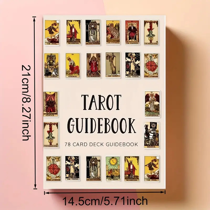 越境新商品 TAROT GUIDEBOOK 78 CARD DECK GUIDEBOOK タロットガイドノートブック|undefined