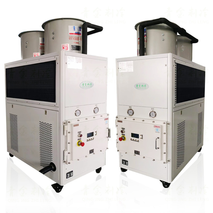 风冷式防爆油冷器5HP 小型防爆冷油机 非标设计凉油机可按规格做