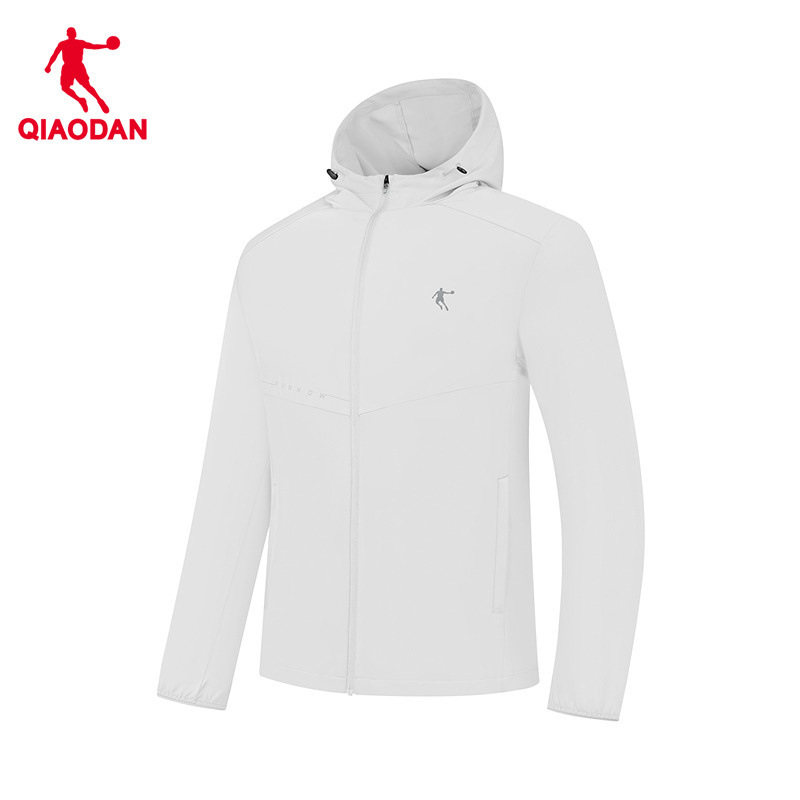 Jordan Elastic Lightweight Moisture-Wicking Quick-Drying Ii Camping Single-Layer Windbreaker with Hood for Men 2025 Autumn and Winter New Official Model