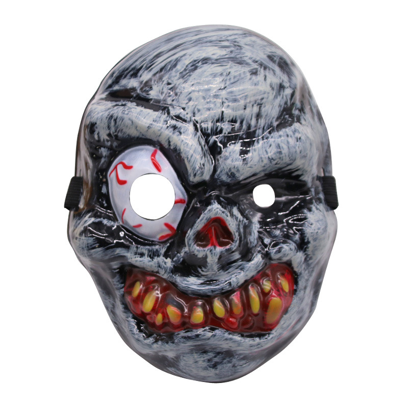 Halloween horror máscara ojo-que hace estallar la máscara de miedo accesorios danza rendimiento suministros máscara de PVC