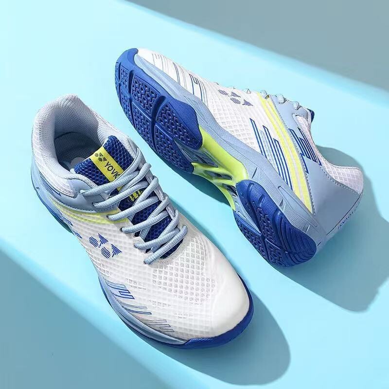 Japanese Order for Men's and Women's Indoor Shock-Absorbing Breathable Professional Badminton Shoes, Lightweight Comprehensive Training Tennis Shoes for Hard Courts