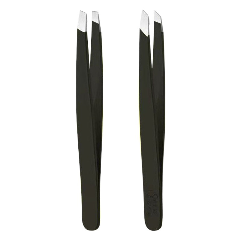 [Spring Festival not closed] Stainless steel eyebrow clip tweezers eyebrow clip oblique mouth flat mouth eyebrow trimming eyebrow pulling eyebrow clip hair generation