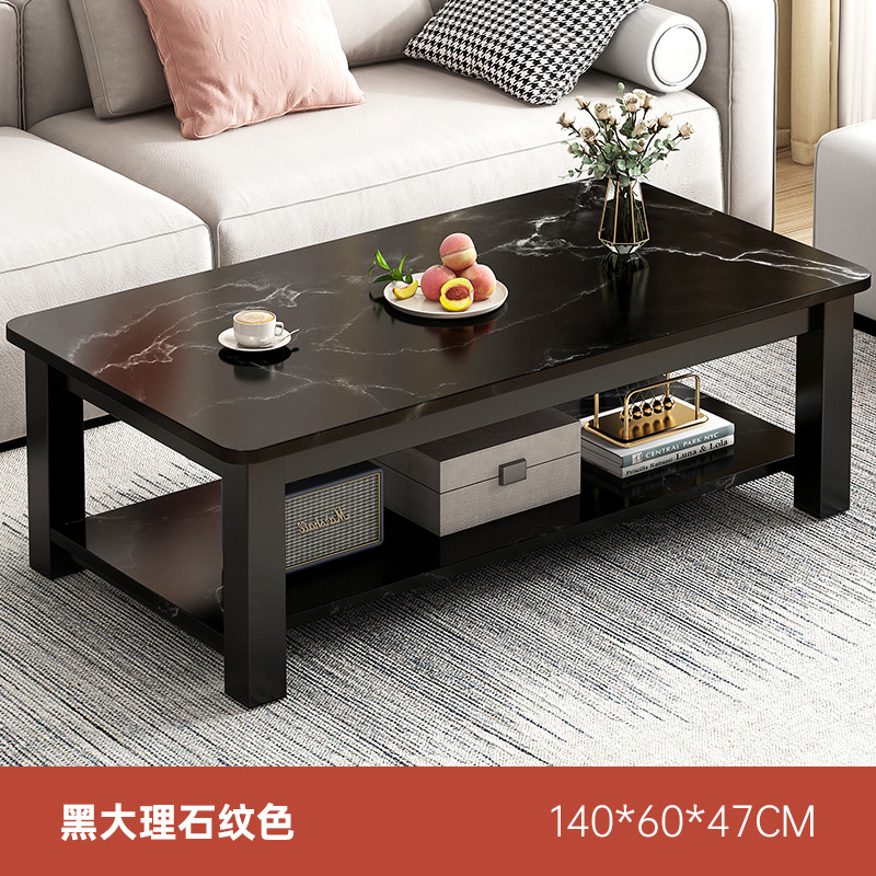 Mesa de té, mesa de oficina, mesa doméstica, mesa de té, balcón de lujo, estantería de vidrio, sala de estar, mesa de té simple