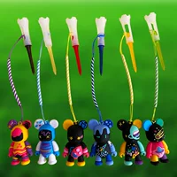 Южная Корея Горячие продажи гольф TEE жестокие медведь подвеска GOLF TEE с веревкой против потери аксессуаров для гольфа