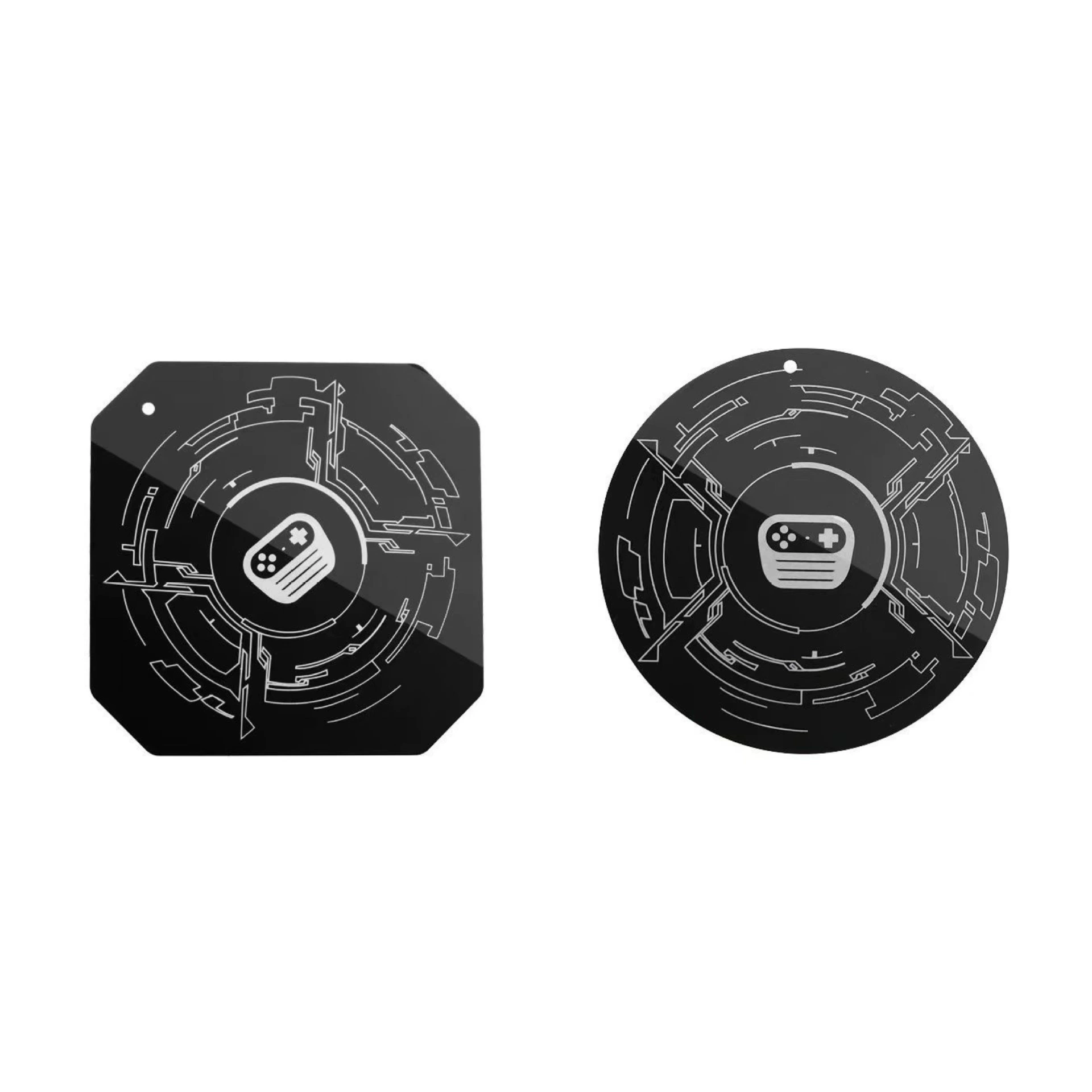 Ультратонкий круглый магнитный лист с отверстиями, подходящий для радиатора мобильного телефона, держателя мобильного телефона, планшета, гибкого пружинного стального материала.