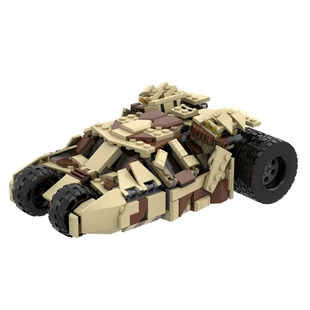 Конструктор MOC-39006 камуфляжный Бэтмобиль Роллер