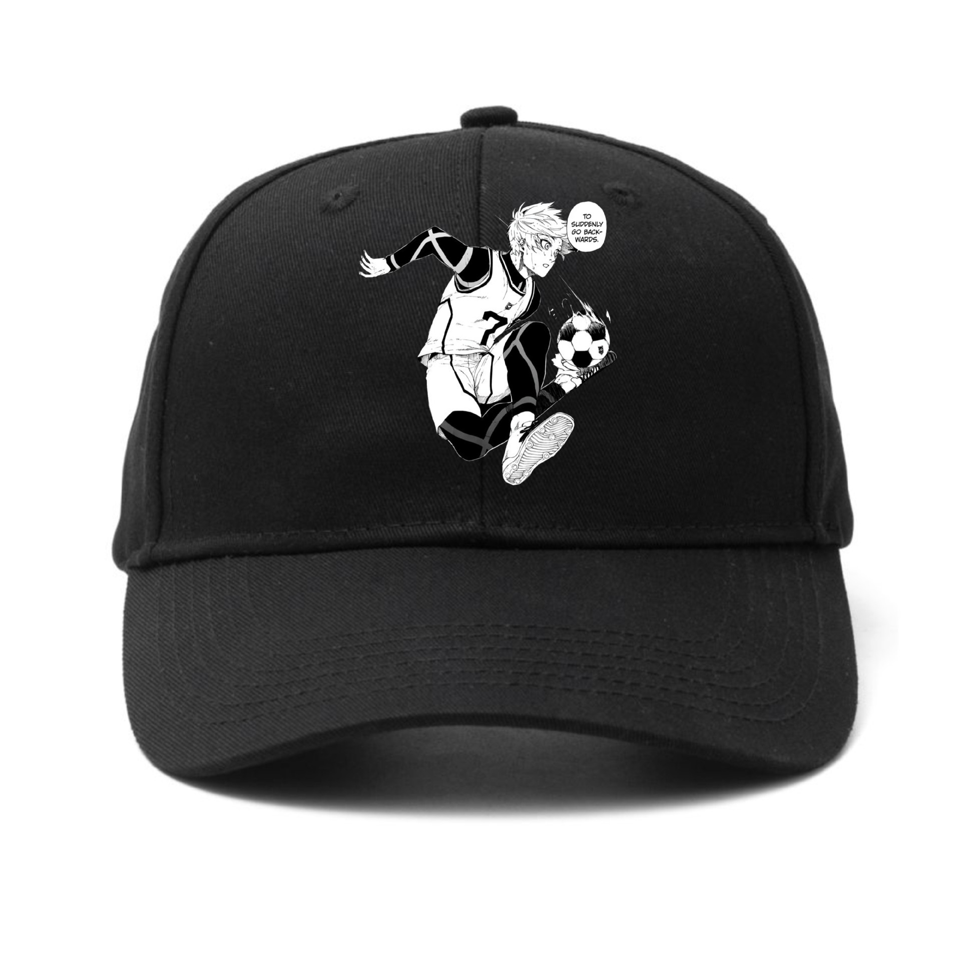 BLUE LOCK prisión azul con estampado circundante gorra para el sol al aire libre gorra de béisbol de moda callejera personalizada