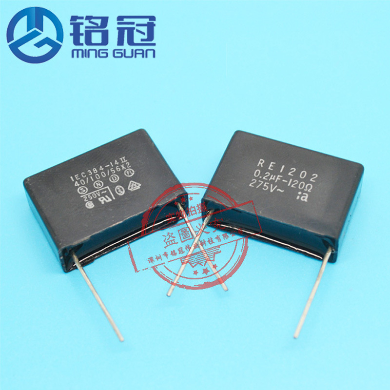 OKAYA/冈谷灭弧器R.C组件RE1202 275VAC204K 120Ω 0.2UF P22MM