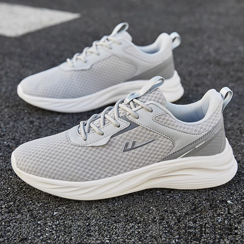 Zapatillas deportivas para mujer con diseño pull-back, novedad de verano 2025, zapatillas para correr ligeras, con amortiguación y suela blanda, calzado casual para parejas