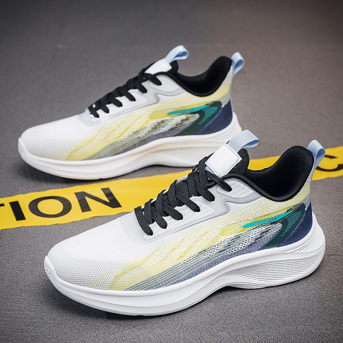 Spring and summer men's large size 50 running sneakers men's foreign trade rebound fitness ultra-light shock-absorbing casual shoes Jinjiang wholesale