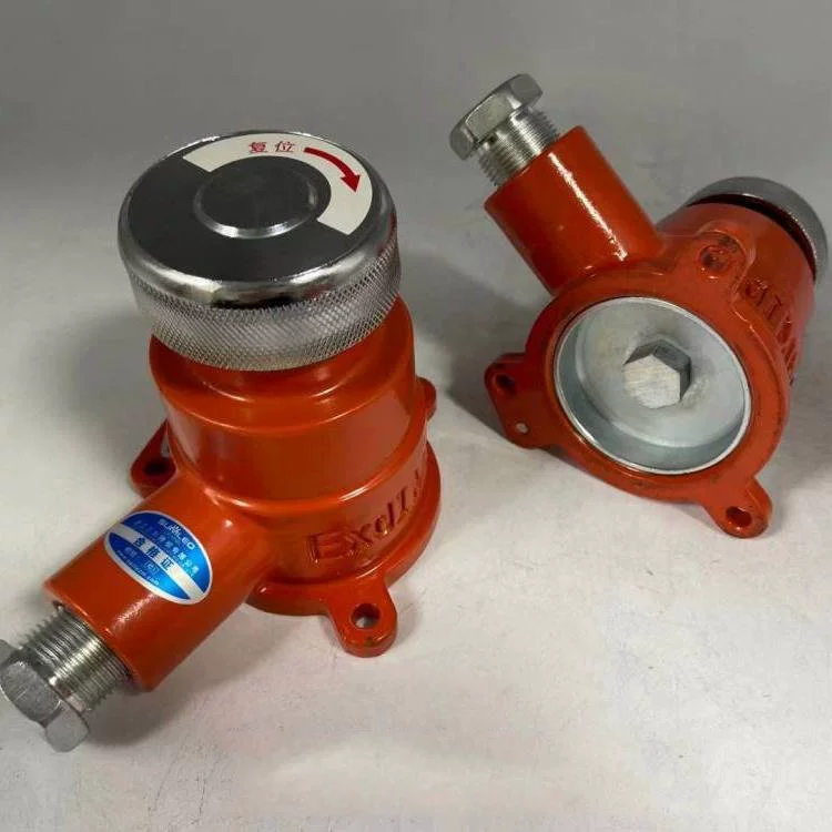 Врывобезопасная кнопка аварийного останова для шахты Чжунюй BZA2-5 взрывозащищенная кнопка аварийного останова кнопка управления