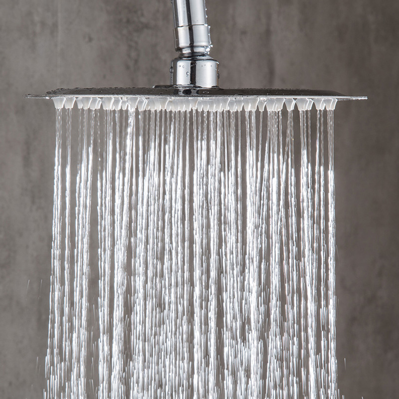 Cabezal de Ducha Superior 304 de Acero Inoxidable Presurizado Efecto Lluvia para Baño image 4