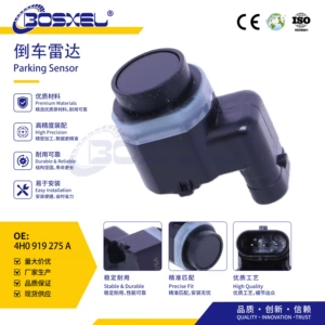 4H0919275A is a manufacturer's in-stock ABS wheel speed sensor suitable for Volkswagen, Audi, and Porsche vehicles