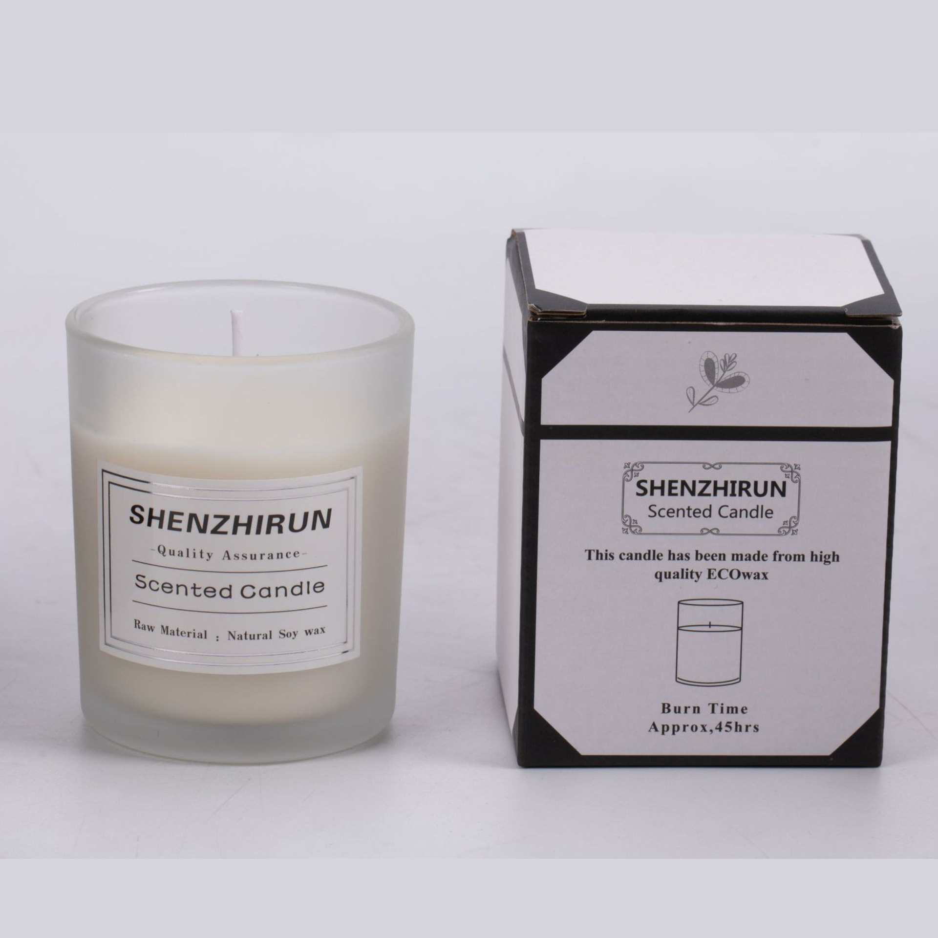 Vela de aromaterapia DIY, taza de cera perfumada, regalo romántico para cumpleaños, venta al por mayor.