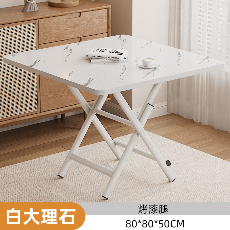 折りたたみ式食卓ポータブル屋外露店テーブル小戸型レンタルハウス簡易家庭用食事小さな円卓|undefined