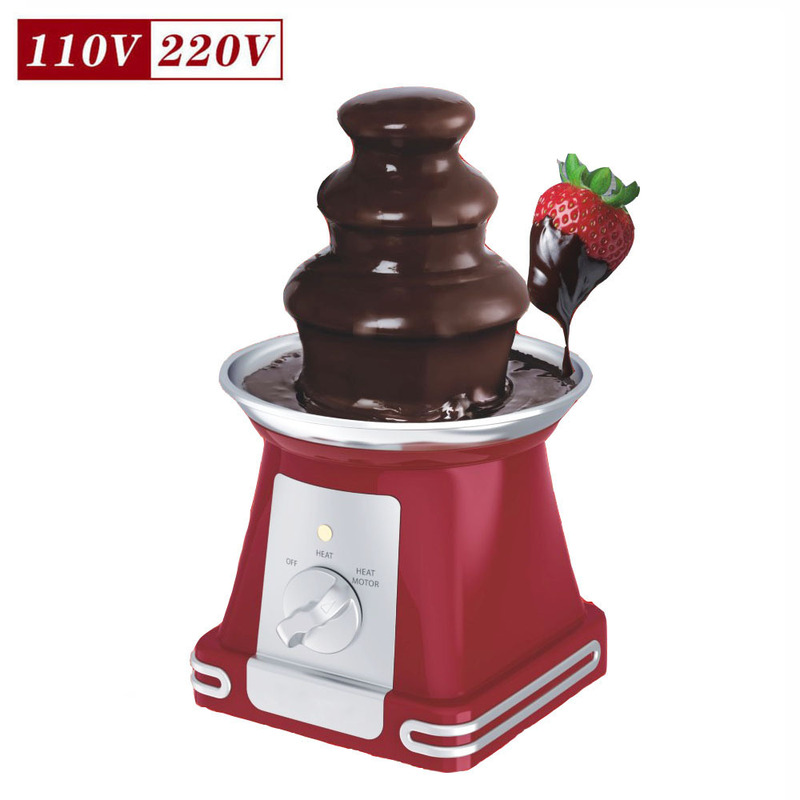 Household Mini American Standard Three-Layer Chocolate Fountain Machine Chocolate Hot Pot Homemade Chocolate Melting Tower with Plus Household Mini American Standard Three-Layer Chocolate Fountain Machine Chocolate Hot Pot Homemade Chocolate Melting Tower with Plus