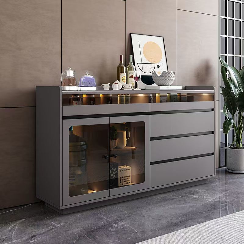 Tea Bar Machine Sofa Sideboard Integrated 2024 New Home Cabinet Small Desktop Tabletop down to the Bucket