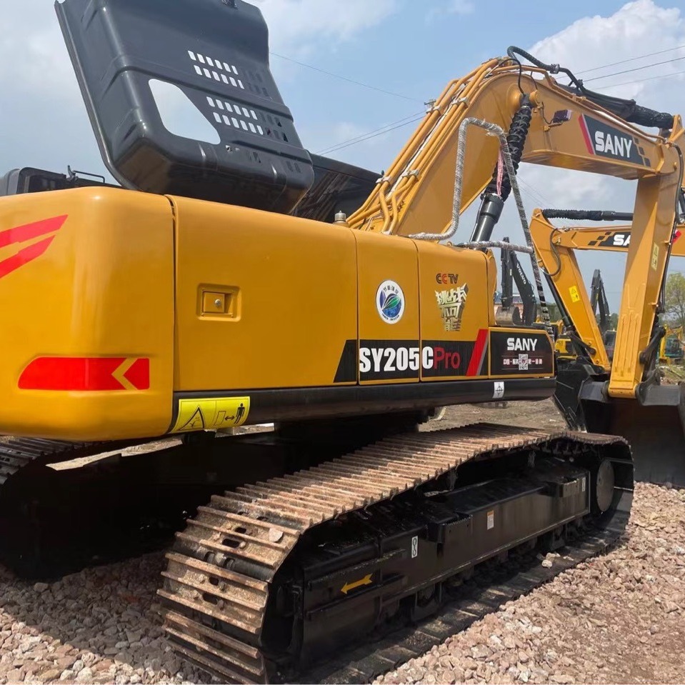 Exportaciones nacionales y extranjeras SanySY75 205 y 215 excavadoras para proporcionar despacho de aduanas
