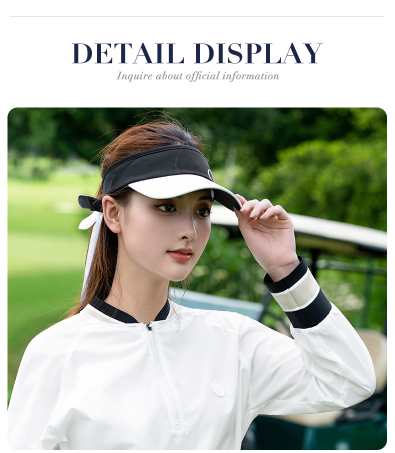 Áo khoác golf nữ dài tay mùa thu đông, phong cách thể thao ngoài trời, thoáng khí nhẹ — Áo khoác trắng [thoáng khí và nhanh khô/nhẹ và thoải mái/giảm béo vòng eo] YF833 chi tiết 6