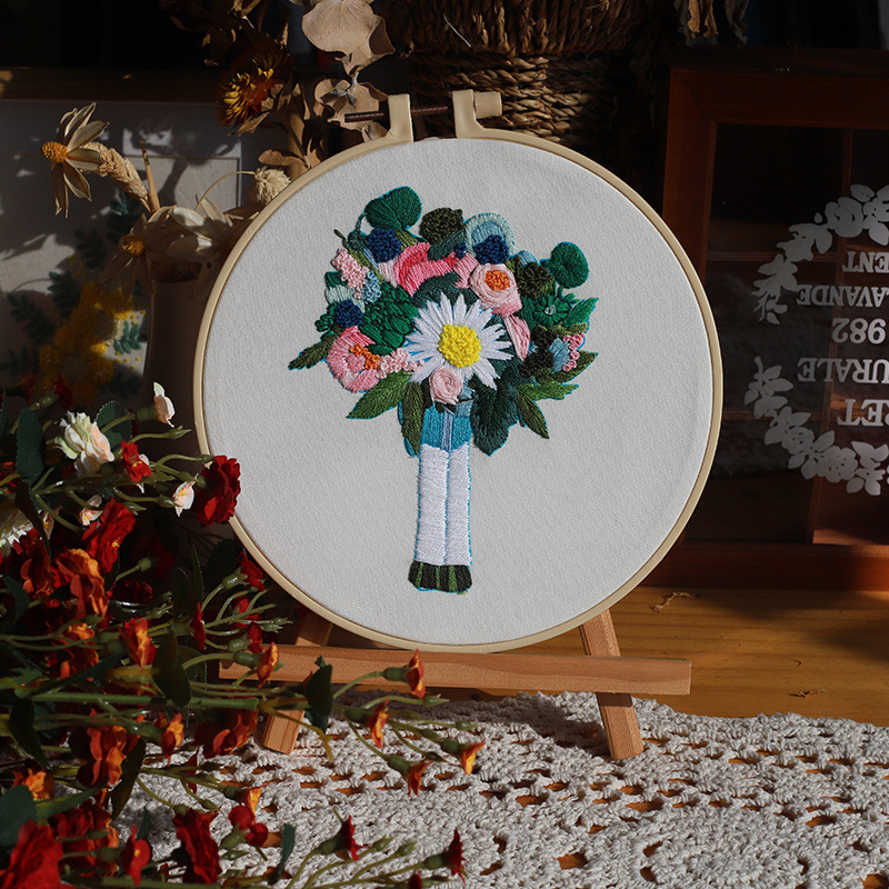 Suzi bordado original-Nuevo bordado DIY punto de cruz hecha a mano paquete de material de tela conjunto fabricante creativo en Stock Nuevo