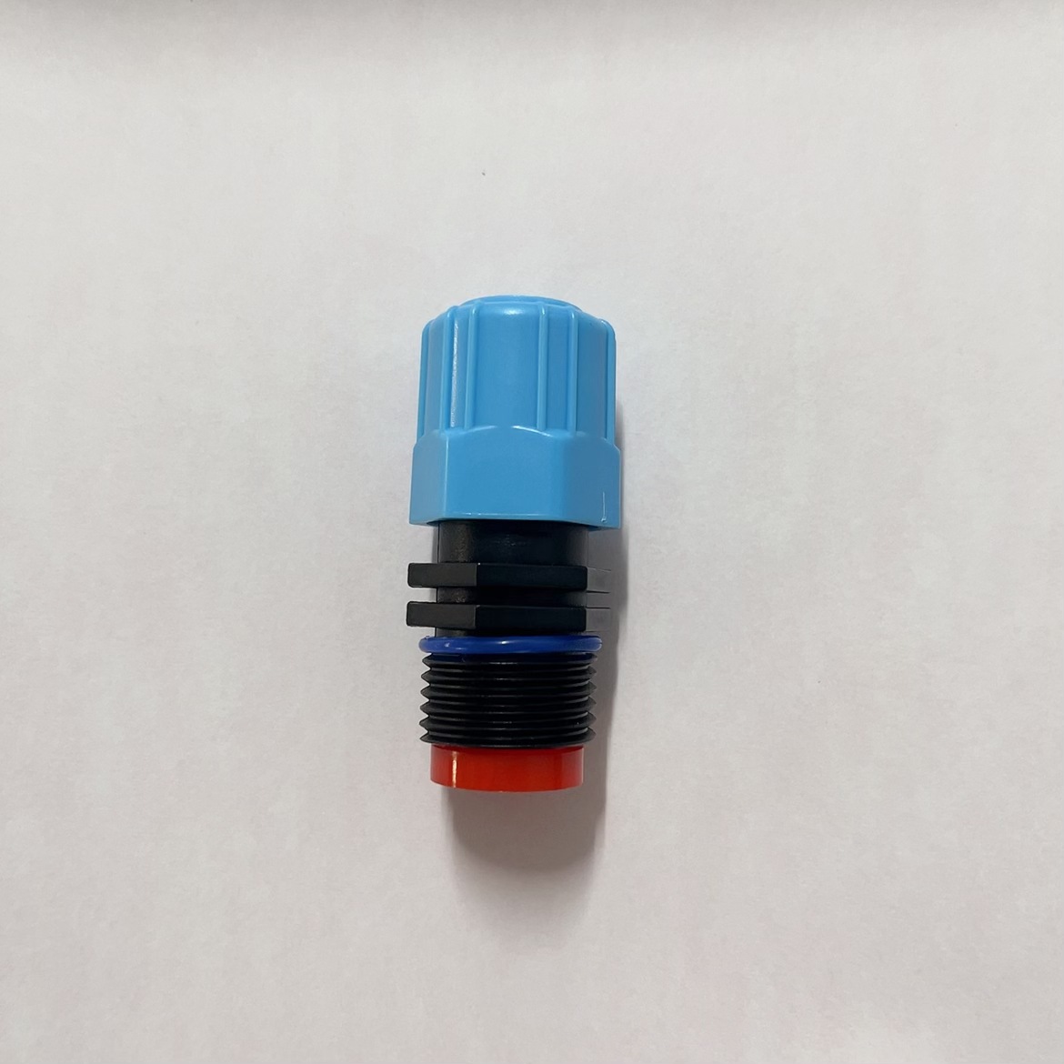 Plastico ajustable 4 puntos boquilla de bala azul niebla de agua paisajismo techo enfriamiento taller de remoción de polvo humidificación