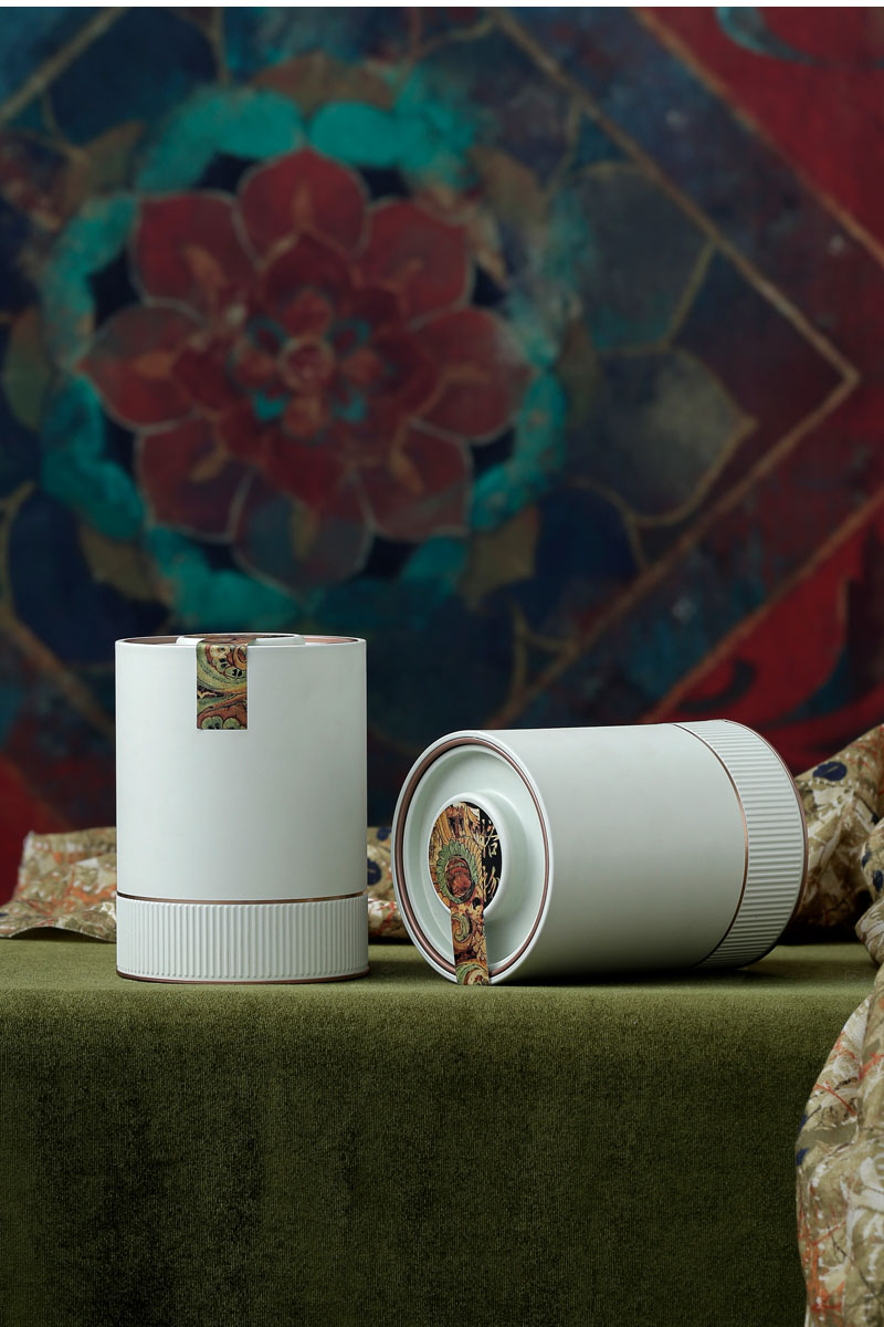 té vacío lata de hierro té blanco retro té verde general caja de regalo vacío caja de embalaje de té a granel árbol antiguo Dianhong Pu 'er caja de té