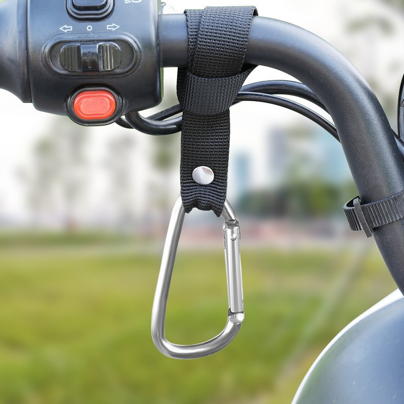 Gancho para coche eléctrico, batería general frontal, bicicleta, motocicleta, gancho para colgar, casco, hebilla para llevar