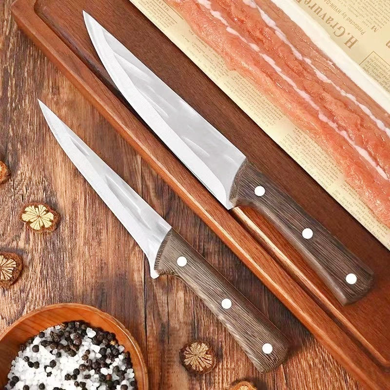 Портативная ковка и разделка крупного рогатого скота, овец, свиней, мясо, butcher uses sharp knife to divide sharp knife, hammer pattern shaving tool