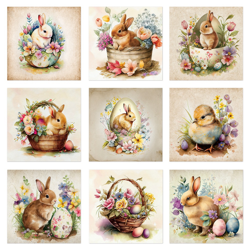 Amazonas Nuevo Fiesta de Pascua decoración botella de vino pegatinas conejo Pascua pegatinas botella de bebidas decoraciones