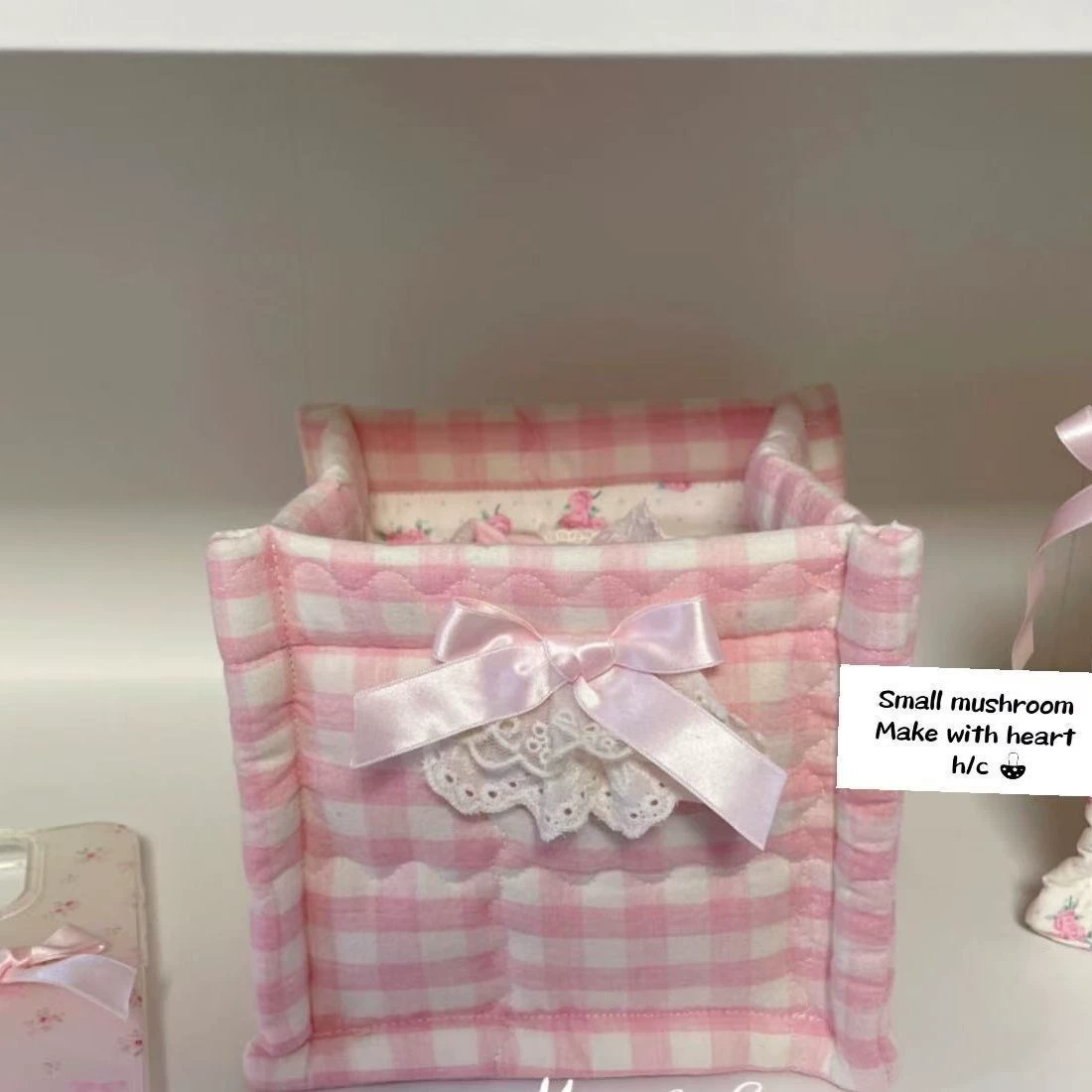 Cute square storage system, table storage basket, new collection