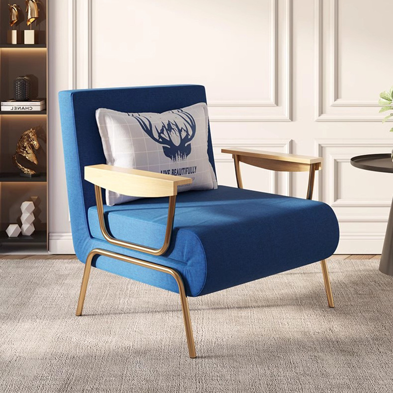 折りたたみソファベッド兼用シングルソファ、小規模住宅、オフィス、昼休み、介護、リビングルーム、書斎、和風ダブルソファチェア