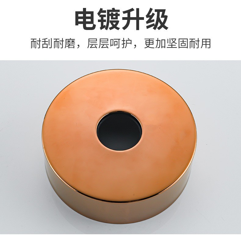 The manufacturer wholesals floor-standing bathtubs with faucets, bathtub edges, vertical all-copper rose gold columns, and large flow with dual control of cold and hot water undefined