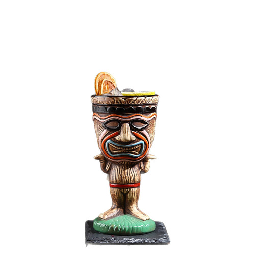 Tiki Bar Personalized Hawaiian Cocktail Mug Creative Ceramic Cup Tiki Zombie Skull Cup Internet Famous