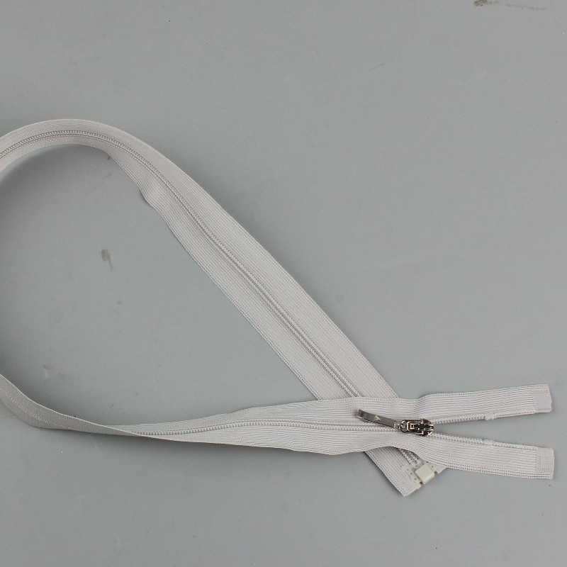 3号尼龙拉链60厘米-浅灰