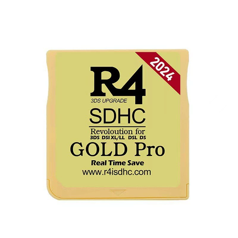 2024 версия новой карты для записи R4 SDHC, карта R4 для игр, новая золотая карта R4i, карта записи для 3DS