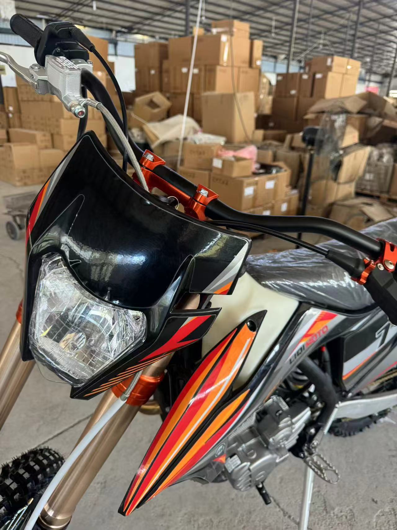 2024 Sharp Tool Chasing Light 7 Grand High Race Off-Road Motorcycle Zongshen Cb250F Engine Mountain Forest Road Desert Complete
