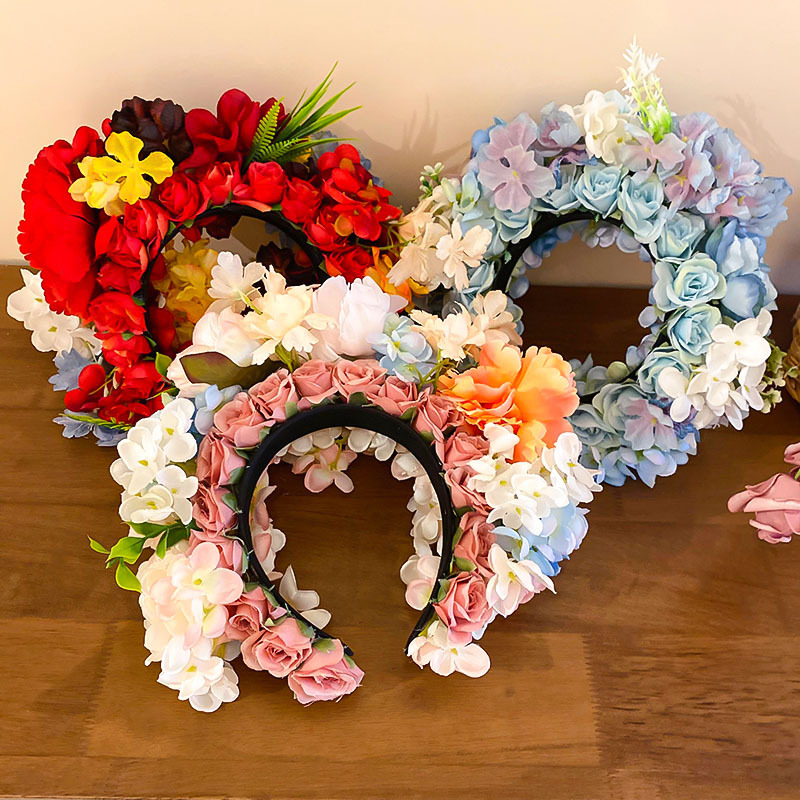 933g Weight Hair Band Hair Accessories Type 1 Piece Quantity Daily Occasion Cloth Material Flower Pattern All Seasons Season Women's Gender Sweet Style Sweet Women's Flower Cloth Hair Band 15