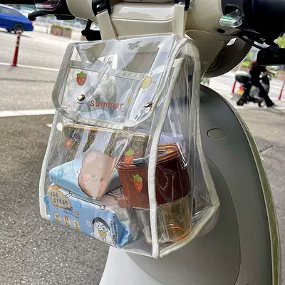 scooter charger rain cover, transparent: Electric car tail box