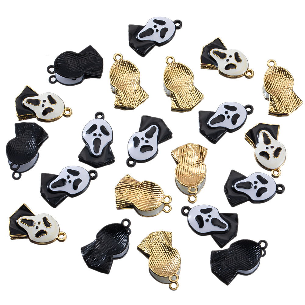 12g Weight Pendant Jewelry Making Type 10 PCS/Package Alloy Pumpkin Bat Pendant Jewelry Accessories