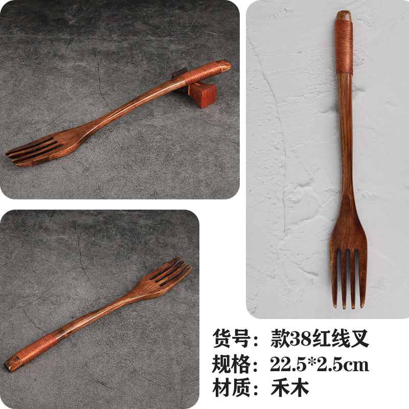 Suministro directo de fábrica cuchara de bobinado, cuchara de madera de mango largo cuchara de madera anti-escaldado cuchara en stock al por mayor