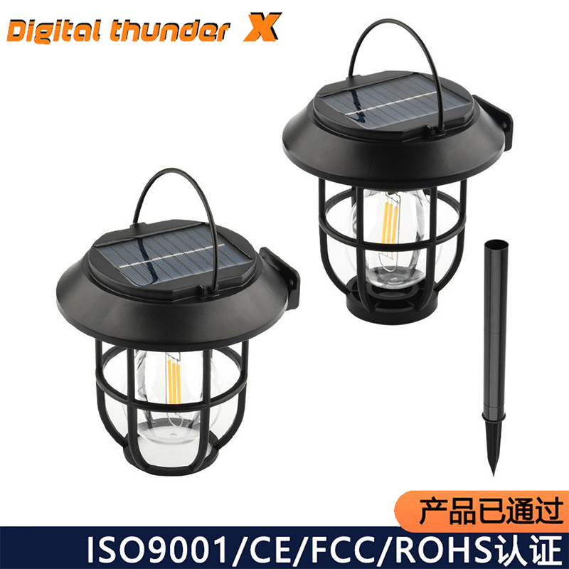 Transfronterizo nueva lámpara solar de patio exterior impermeable pared de atmósfera lámpara de larga duración lámpara de iluminación impermeable doméstica