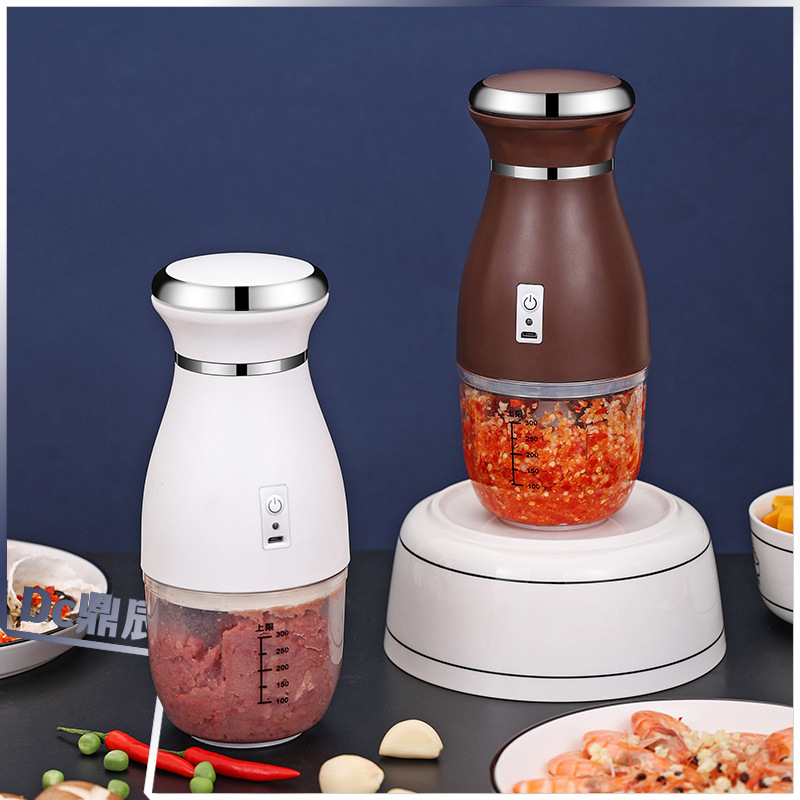 Picadora de carne máquina de suplemento alimenticio eléctrico para el hogar máquina de cocina pequeña exprimidor multifunción molinillo de ajo automático