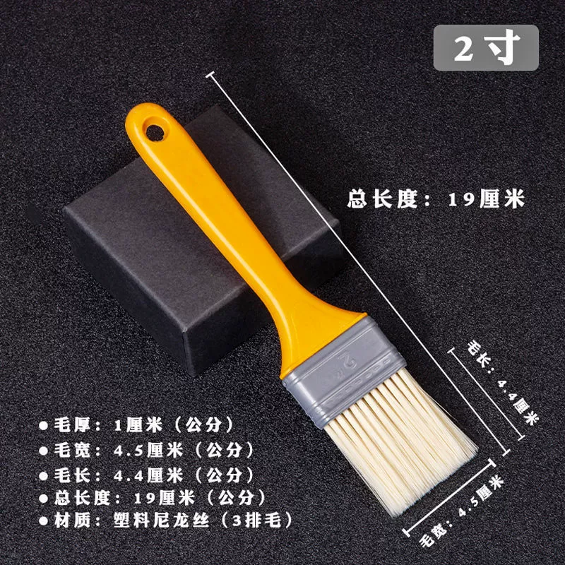 Brush, plastic paint