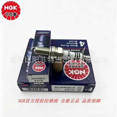 NGK brand new genuine spark plug 2316 DCPR9EIX for Fiat Brio Lingya 55210685