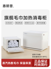 现货惠朗普毛巾加热消毒柜美容院理发热毛巾加热柜蒸汽蒸箱紫
