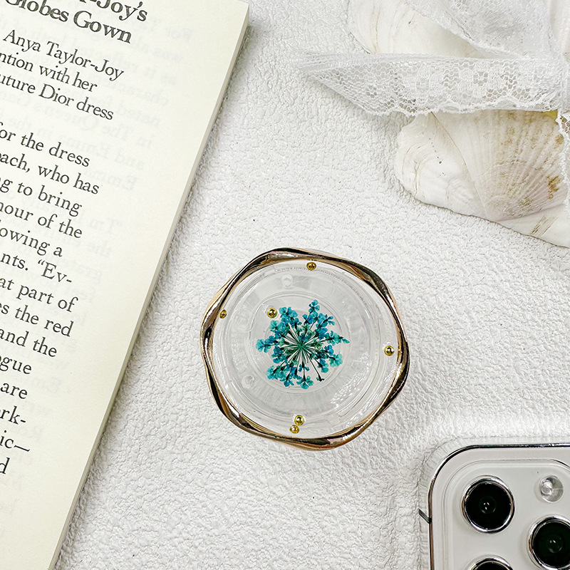 Untitled-1_0005_Epoxy stand-twist circle real flower-blue