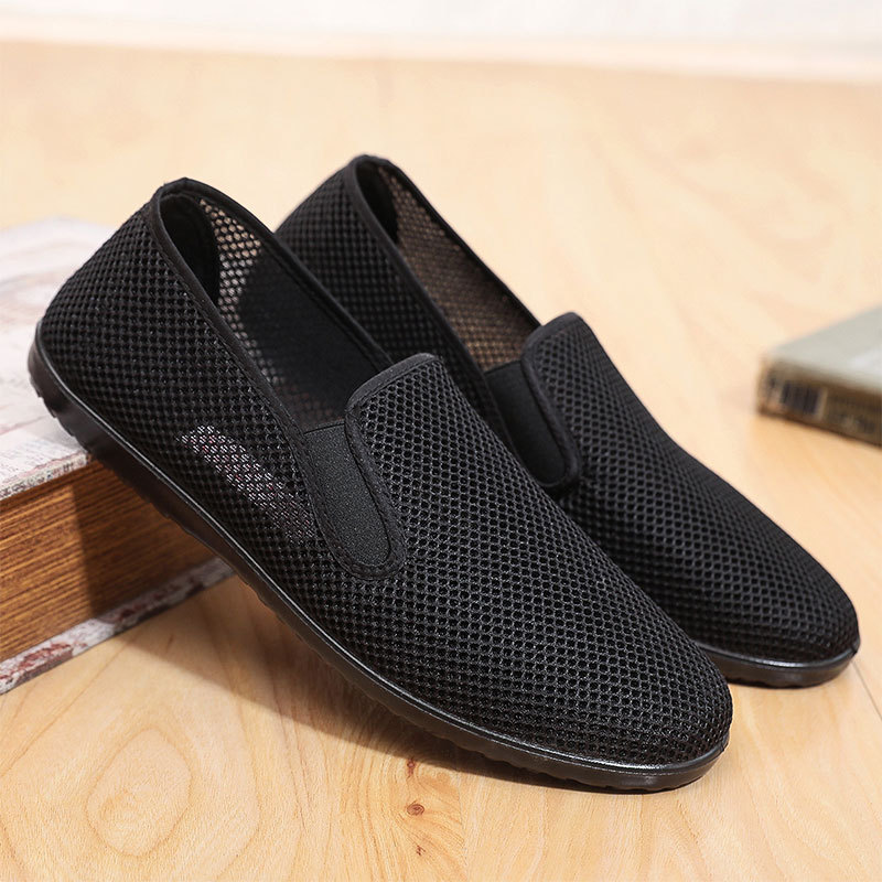 sapatos de malha preta / 38