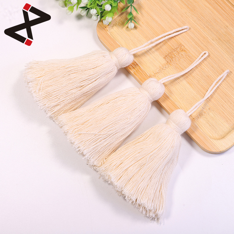 pillow with tassels